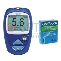 Глюкометр One Touch Select + 50 тест-полосок