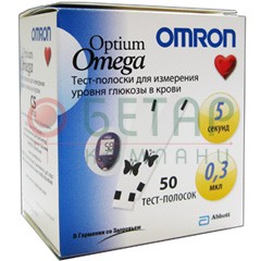 Тест-полоски Optium Omega (Оптиум Омега)