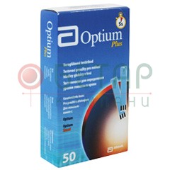 Тест-полоски Optium Plus (Оптиум Плюс) №50