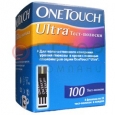 Тест-полоски OneTouch Ultra (Уан Тач Ультра) N100